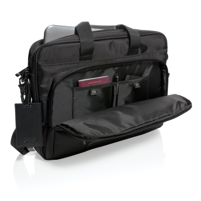 Torba na laptopa 15,6` Swiss Peak RPET Voyager, ochrona RFID