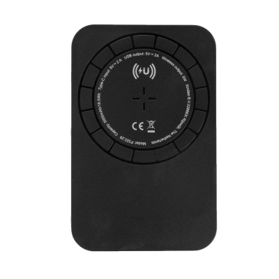 Magnetyczny, bezprzewodowy power bank 5000 mAh, 5W