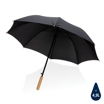 Bambusowy parasol automatyczny 23` Impact AWARE™ rPET