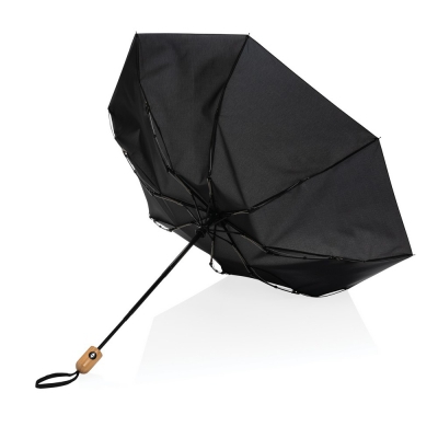 Bambusowy parasol automatyczny 21` Impact AWARE™ rPET