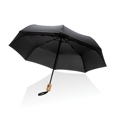 Bambusowy parasol automatyczny 21` Impact AWARE™ rPET