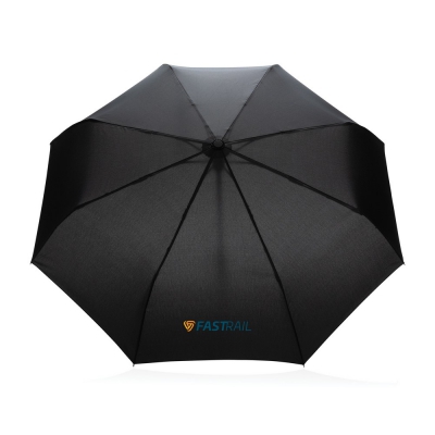 Bambusowy parasol automatyczny 21` Impact AWARE™ rPET
