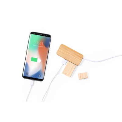 Bambusowy hub USB i USB typu C