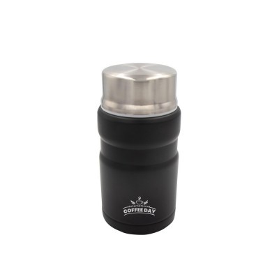 Termiczny pojemnik na żywność 650 ml Air Gifts, składana łyżka | Jonathan