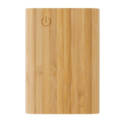 Bambusowy power bank 5000 mAh