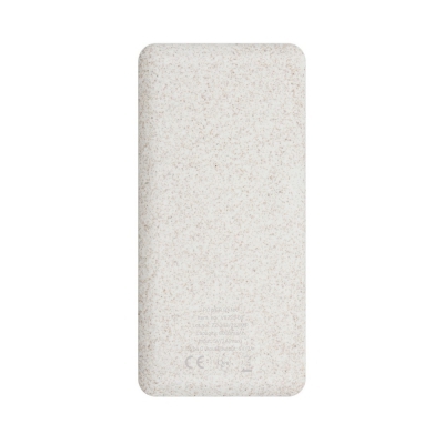 Power bank 8000 mAh ze słomy pszenicznej | Jenkins