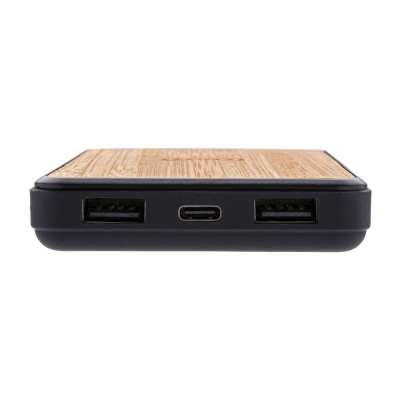 Bezprzewodowy power bank 8000 mAh, ładowarka bezprzewodowa 5W, RABS