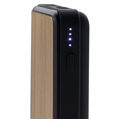 Bezprzewodowy power bank 8000 mAh, ładowarka bezprzewodowa 5W, RABS