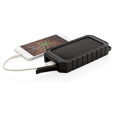 Power bank 10000 mAh, ładowarka słoneczna