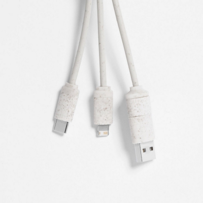 Kabel do ładowania ze słomy pszenicznej