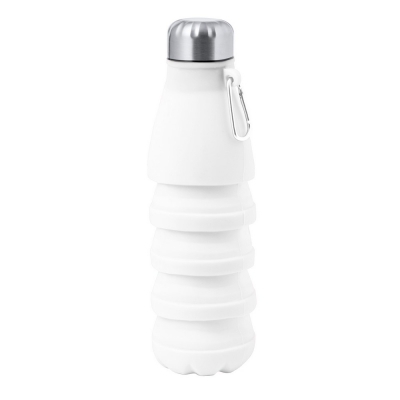 Składana butelka sportowa 550 ml z karabińczykiem
