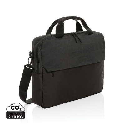 Torba na laptopa 15,6` AWARE™ Kazu, poliester z recyklingu